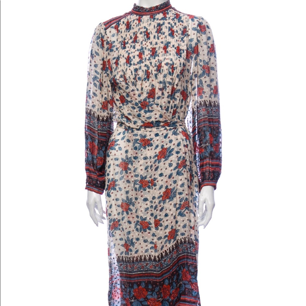 Ulla Johnson Silk dress with tie